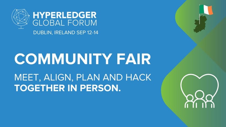 The Hyperledger Global Forum Community Fair: Where to connect with people who share your interests