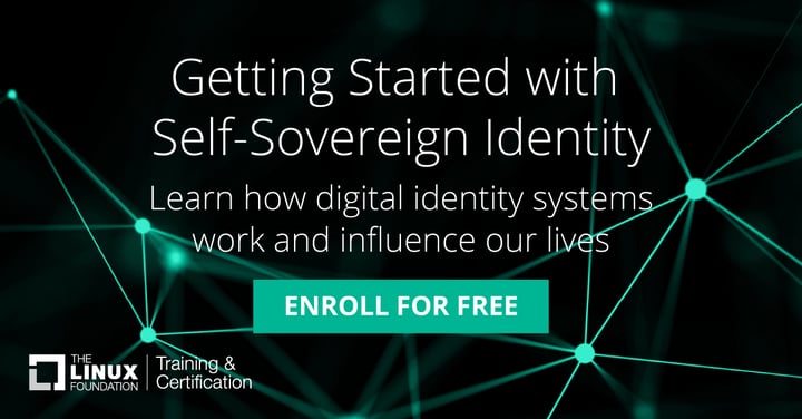 Learn the Fundamentals of Self-Sovereign Identity in Free Online Training Course