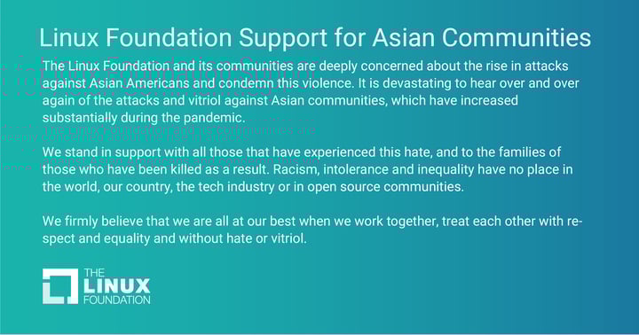 Linux Foundation Support for Asian Communities