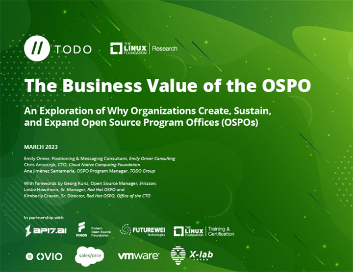 Understanding the business value of the OSPO