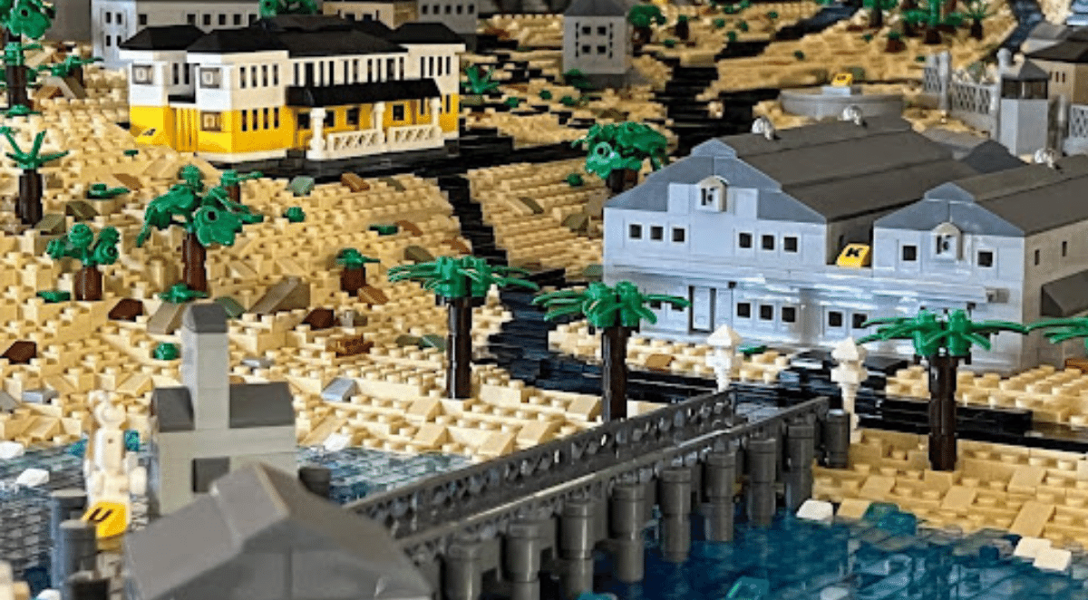 Lego WW2 Bridge  The Lego Car Blog